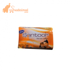 Santoor Soap Sandal & Turmeric, Pack fo 4 X 150 g